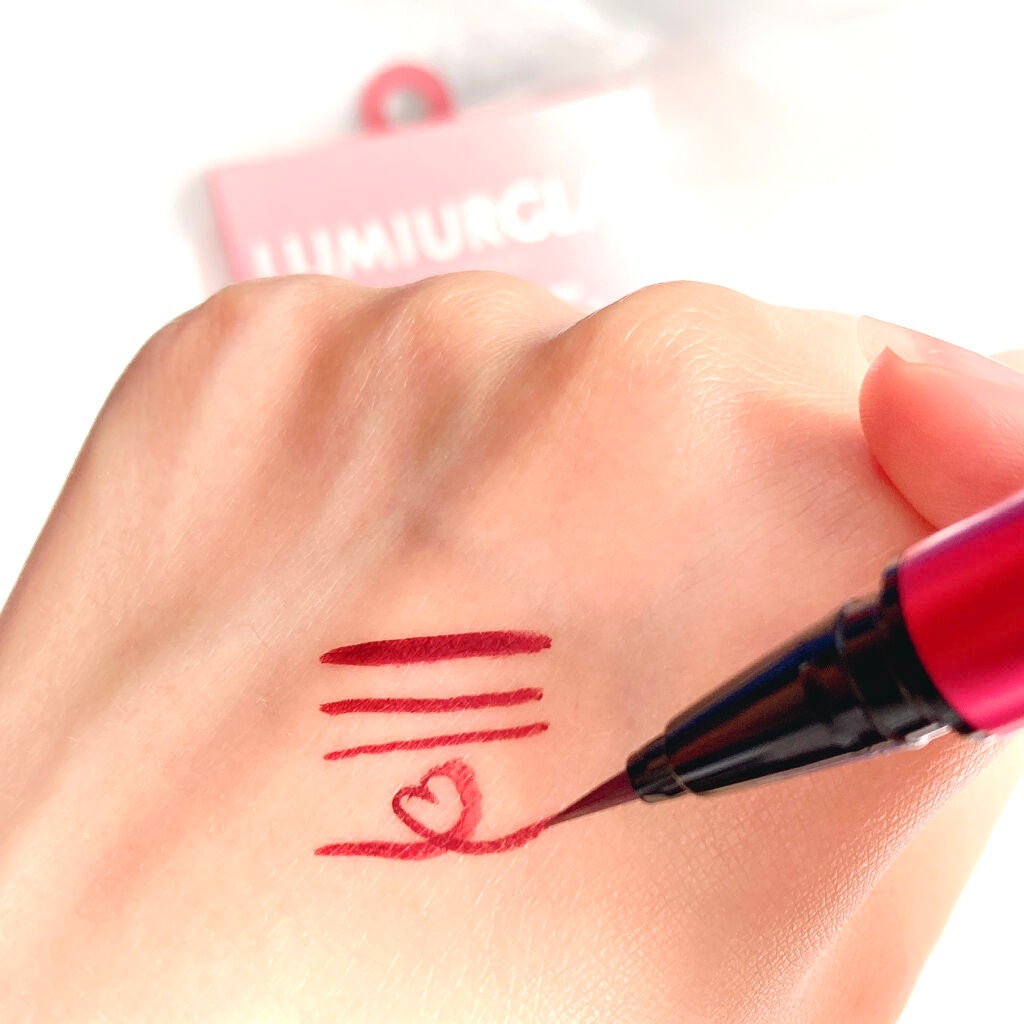 スキルレスライナー/LUMIURGLAS/リキッドアイライナーを使ったクチコミ(4枚目)