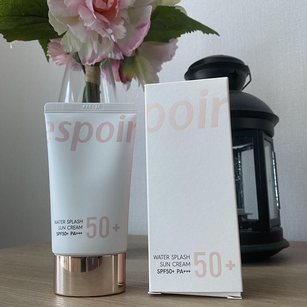ウォータースプラッシュサンクリーム/espoir/日焼け止め・UVケアを使ったクチコミ（1枚目）