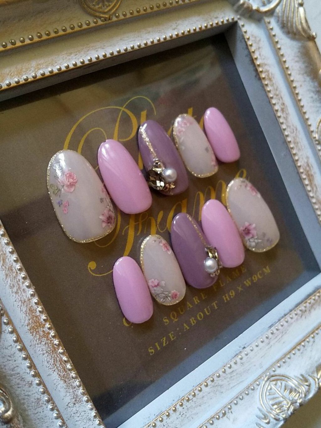 ネイルシール/NAILTOWN/ネイルシールを使ったクチコミ（2枚目）