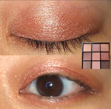 UR GLAM　BLOOMING EYE COLOR PALETTE/U R GLAM/アイシャドウパレットを使ったクチコミ（1枚目）