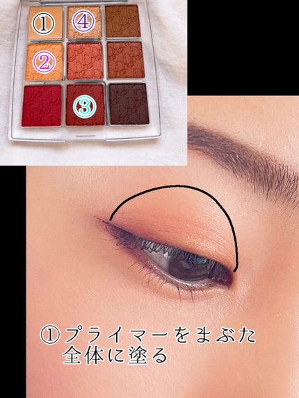 ディオール バックステージ アイ パレット/Dior/アイシャドウパレットを使ったクチコミ(3枚目)