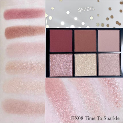 アイデザイナー EX08 Time To Sparkle/SNIDEL BEAUTY/アイシャドウパレットを使ったクチコミ(2枚目)