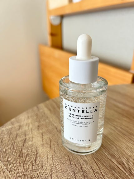 トーンブライトニング カプセルアンプル/SKIN1004/美容液を使ったクチコミ(1枚目)