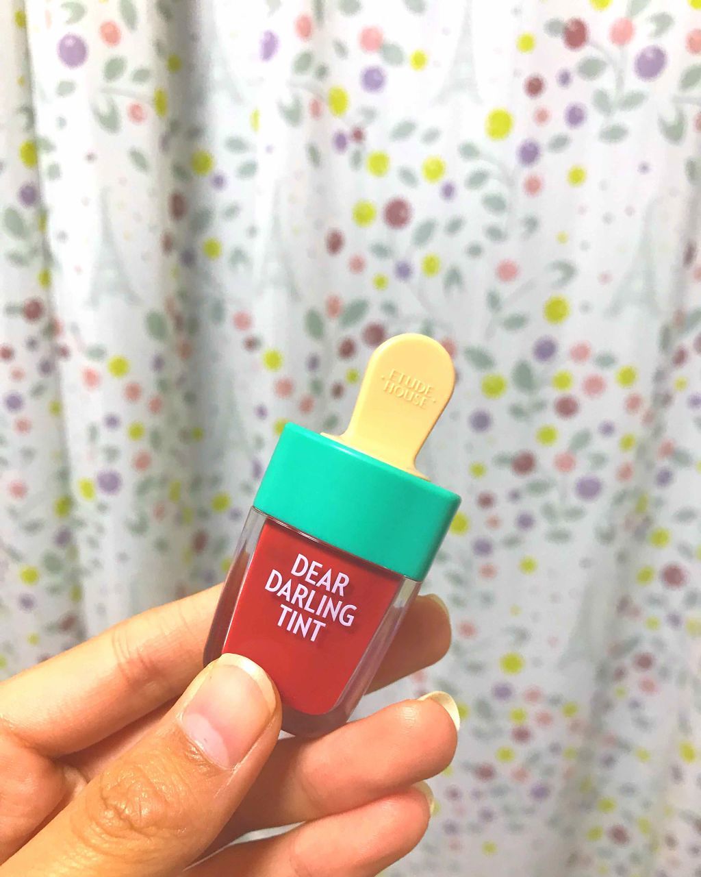 ディアダーリン ウォータージェルティント (アイスティント)/ETUDE/口紅を使ったクチコミ(1枚目)