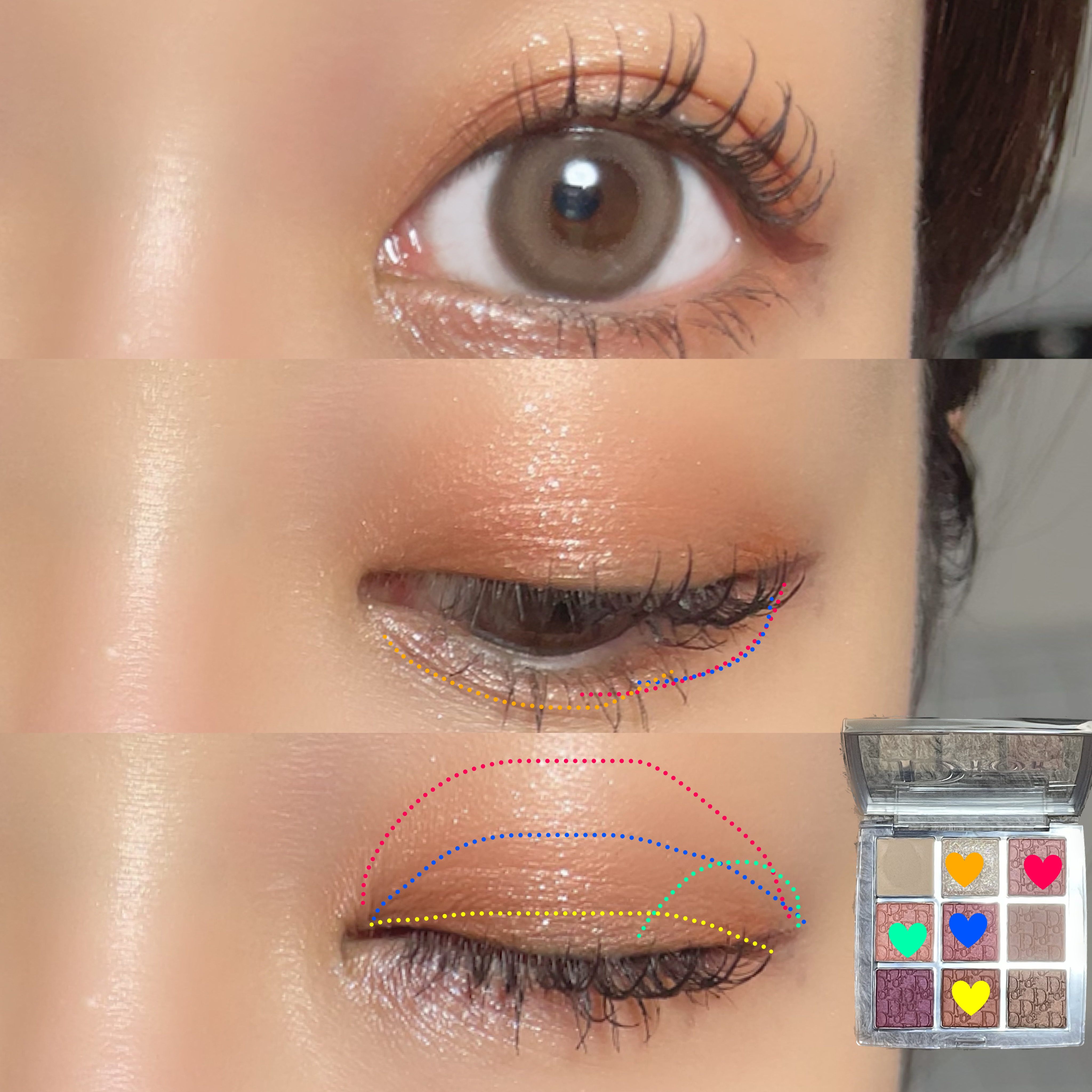 マルチカラーバリエーション スパークル/チャコット・コスメティクス/単色アイシャドウを使ったクチコミ（2枚目）