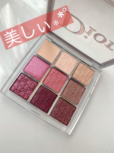 Dior ディオール バックステージ アイ パレットのクチコミ「一目惚れっ♡⃛
買わない理由が見つからなかった！
女っぽさを演出できるアイシャドウパレットをご.....」（2枚目）