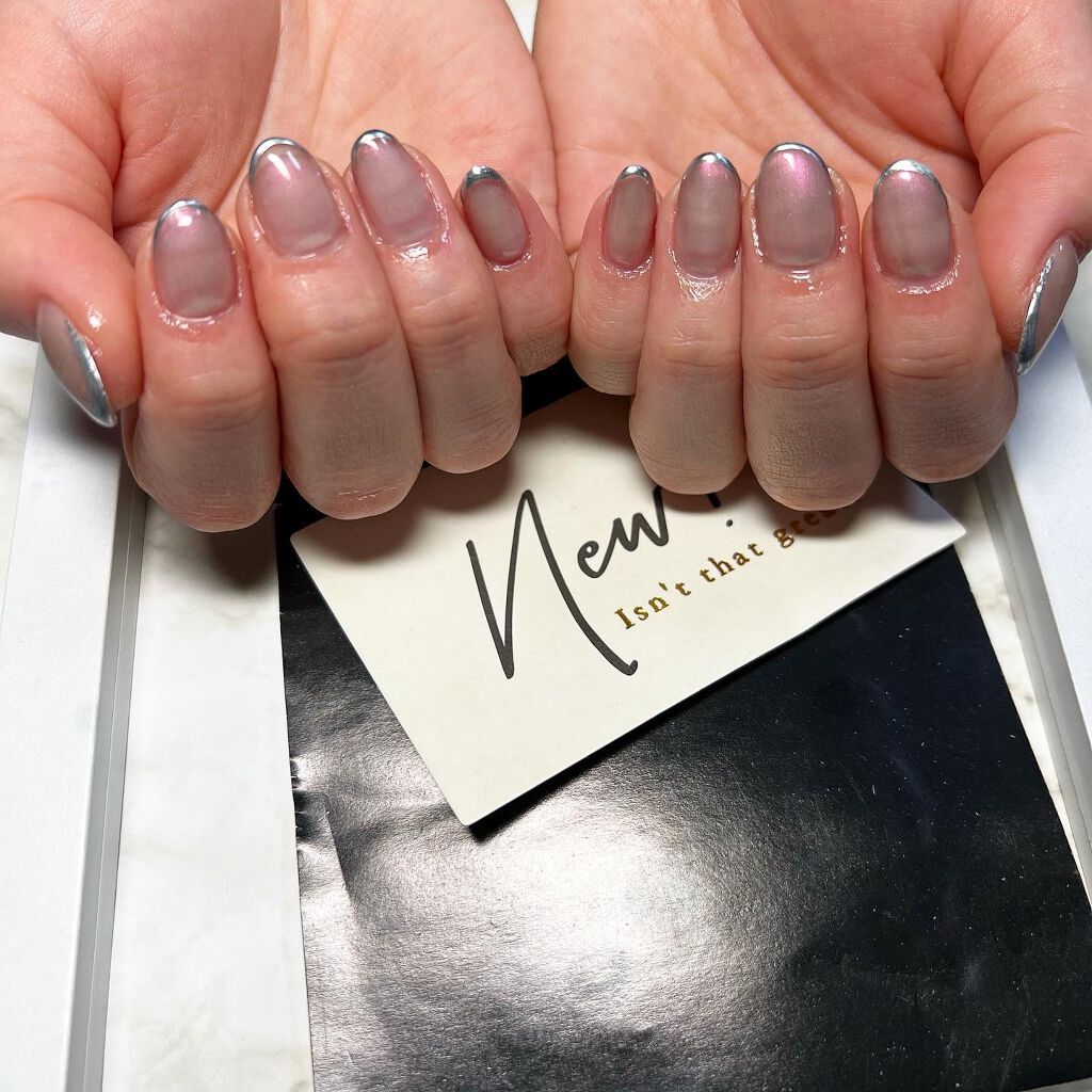 cst on LIPS 「#シアーネイル#ブラウンパール#さりげネイル💅#ネイル好きな人..」(2枚目)