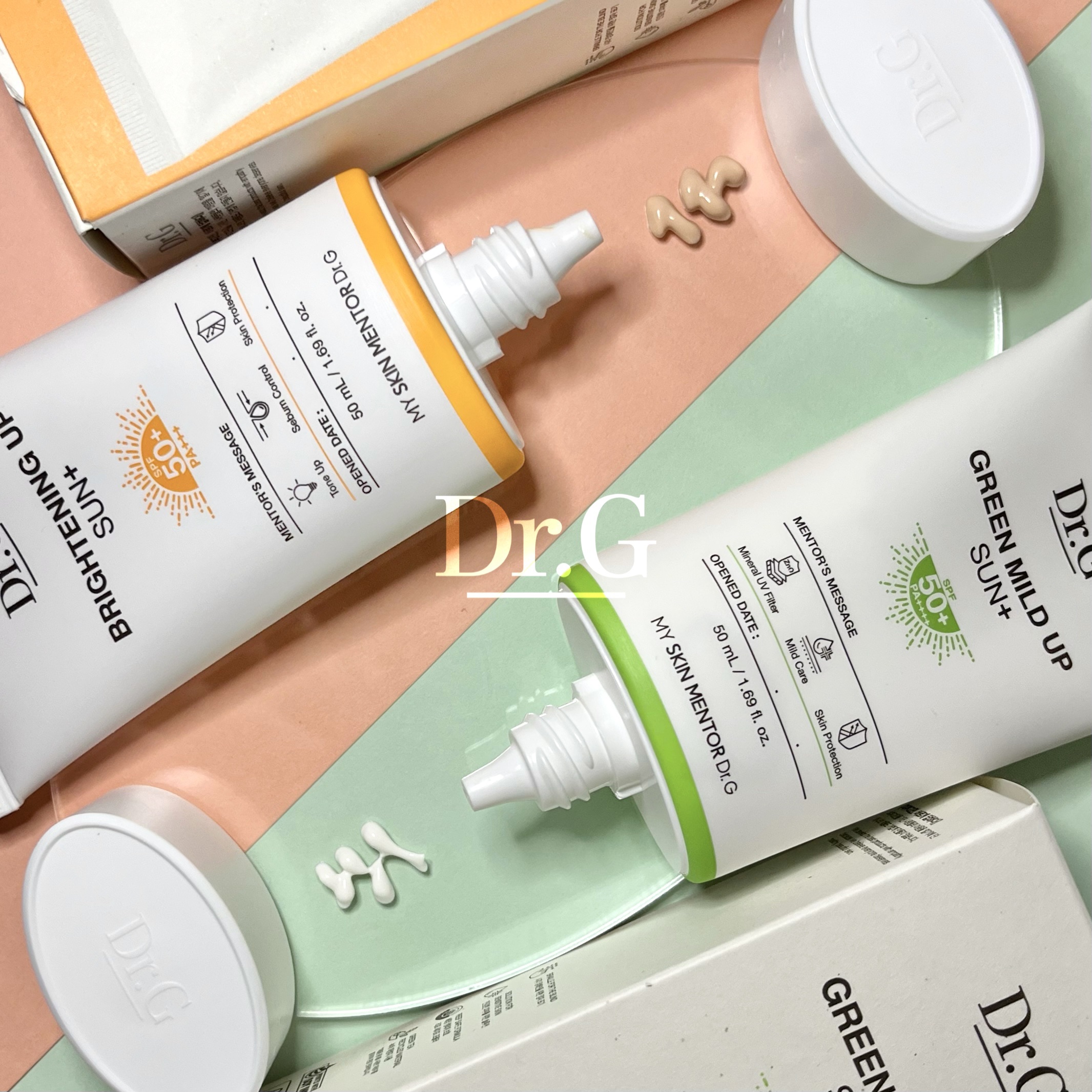 ブライトニングアップサンプラス/Dr.G/日焼け止めクリームを使ったクチコミ（1枚目）