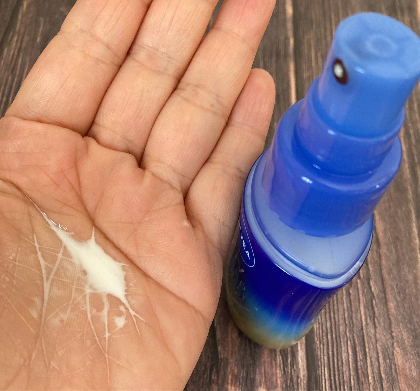 ニベアUV ディーププロテクト&ケア ミルクミスト/ニベア/日焼け止めミスト・スプレーを使ったクチコミ(4枚目)