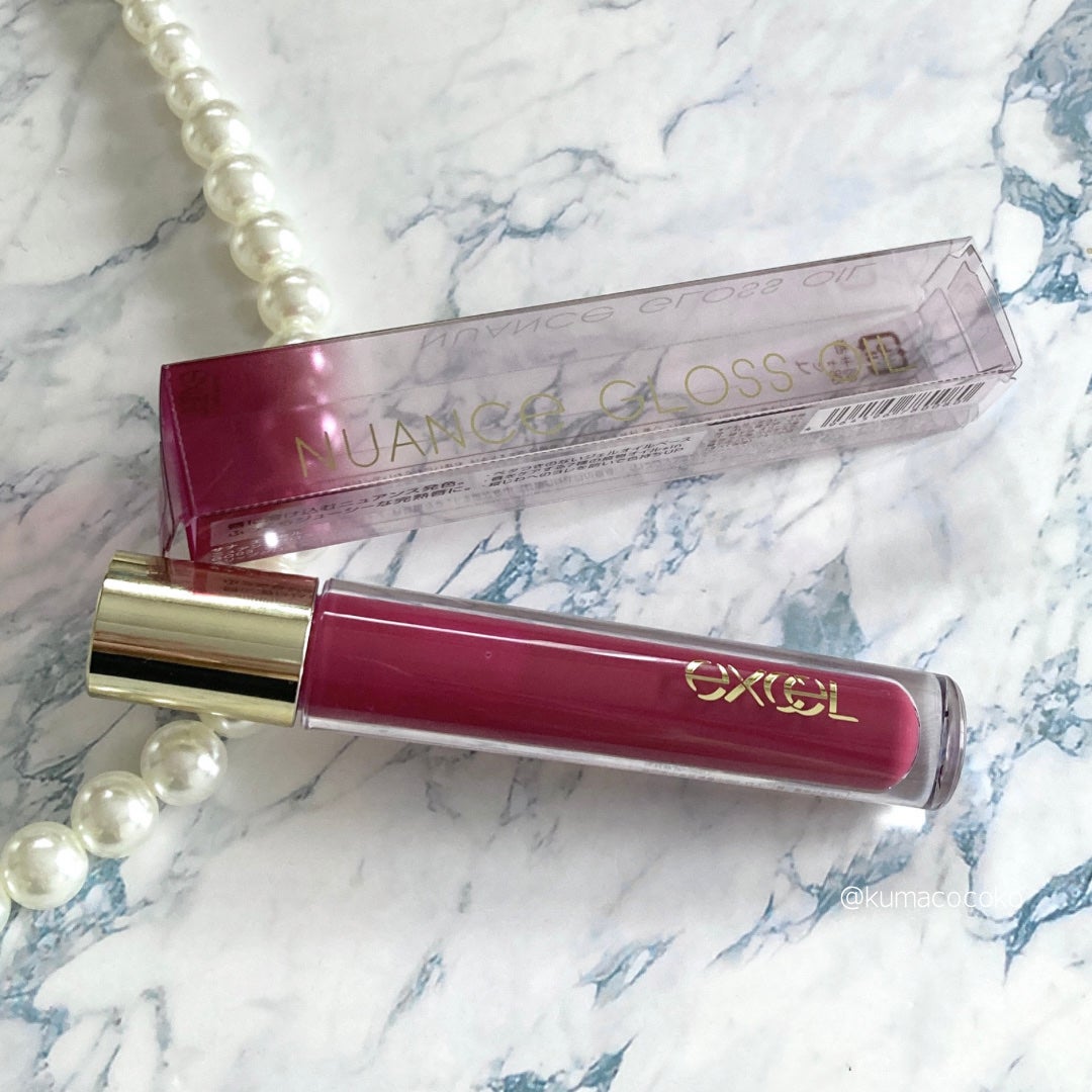 ニュアンスグロスオイル/excel/リップグロスを使ったクチコミ(1枚目)