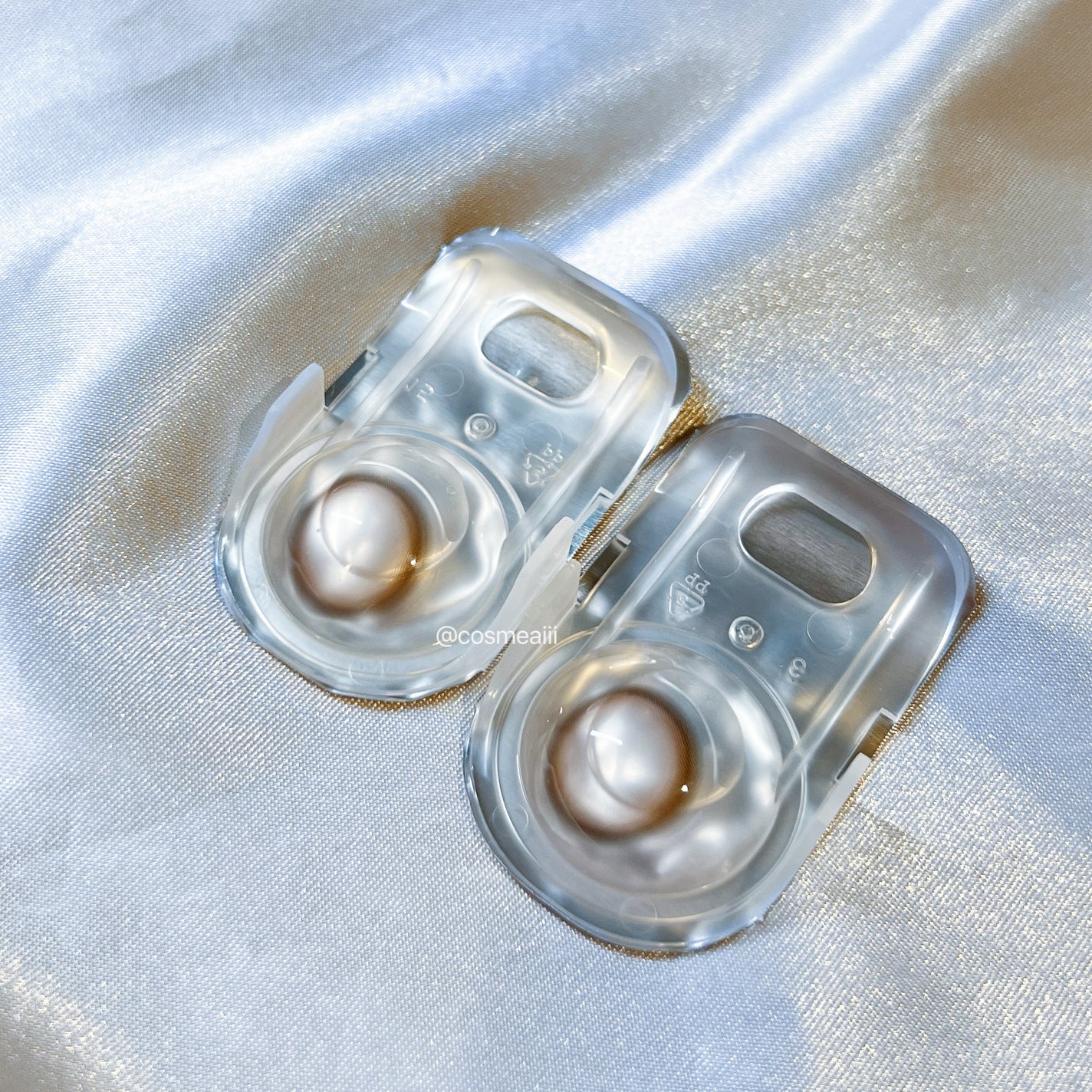 chiffon/meilly/ワンデー(1DAY)カラコンを使ったクチコミ(3枚目)