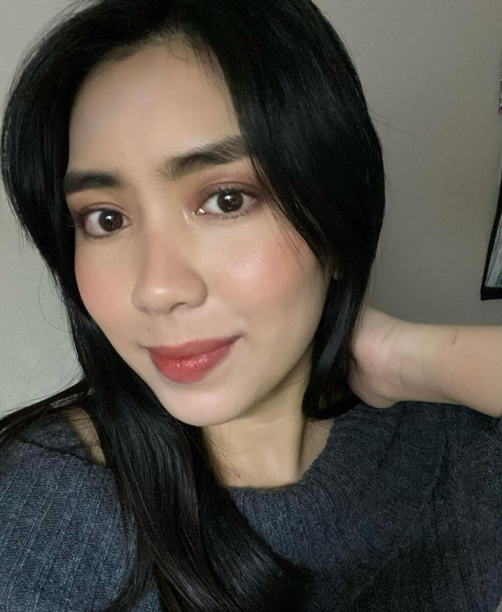 serenebeauty on LIPS 「ピンクがかったモーブ色アイシャドウとrosyなブロンズチークが..」(2枚目)