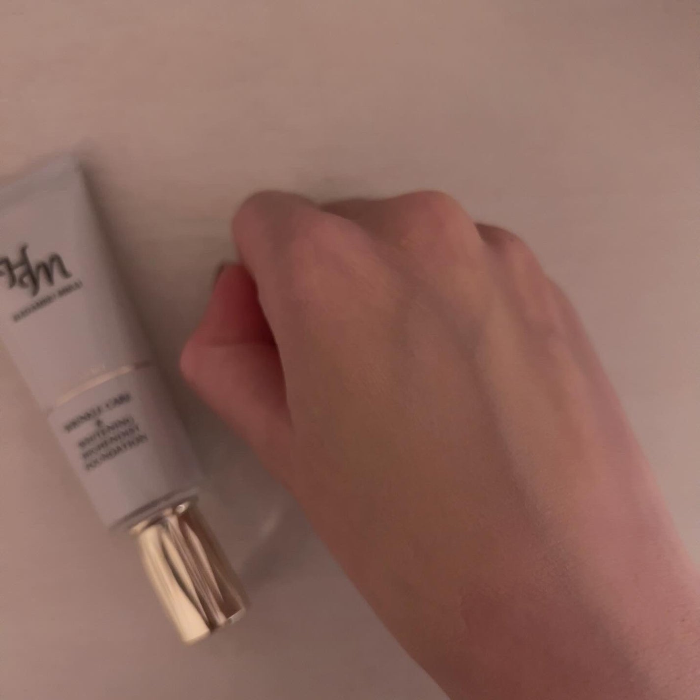 リンクルケア&ホワイトニング ハイエンディストファンデーション/ハダメキミライ/リキッドファンデーションを使ったクチコミ(4枚目)