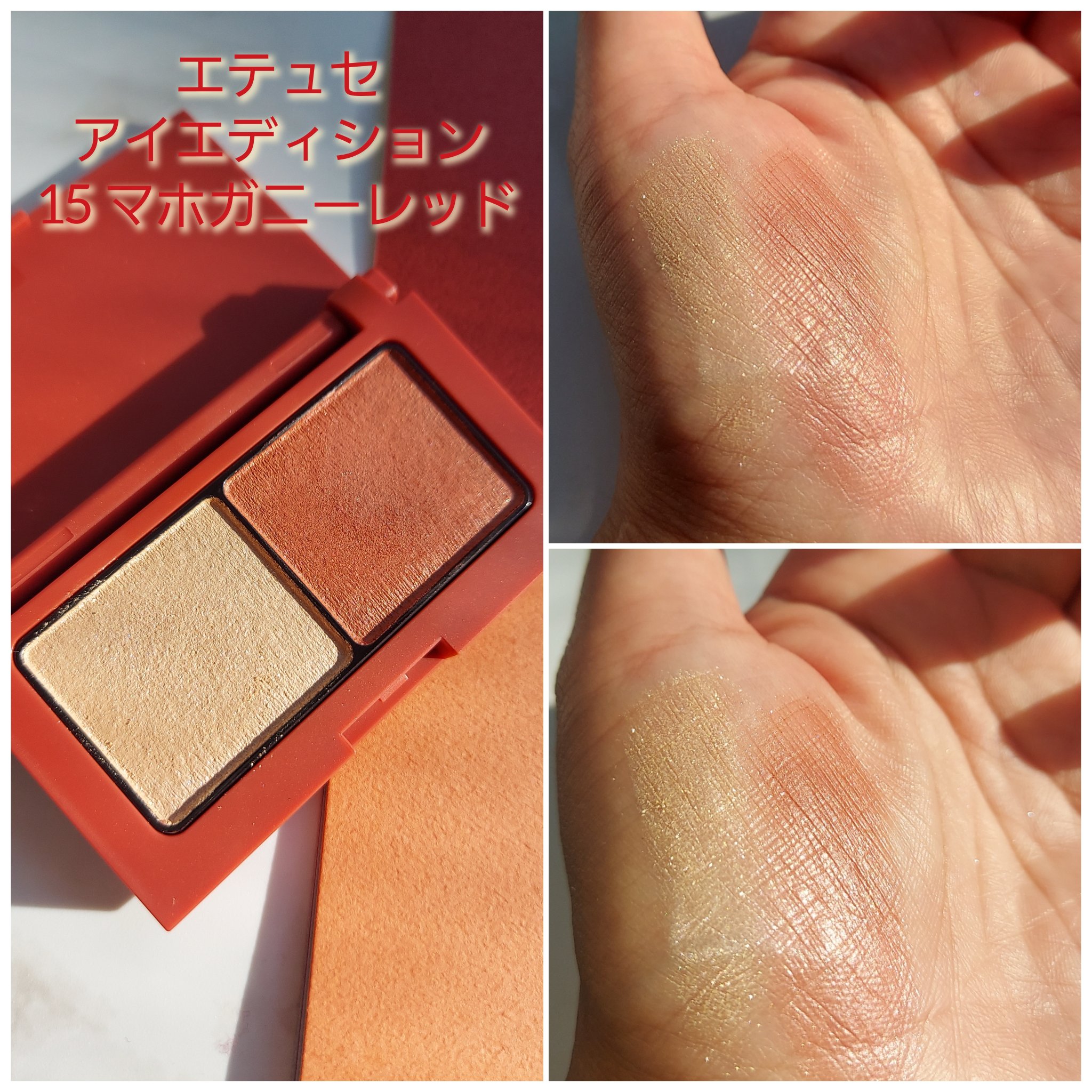 エテュセ アイエディション(カラーパレット)/ettusais/アイシャドウパレットを使ったクチコミ（2枚目）