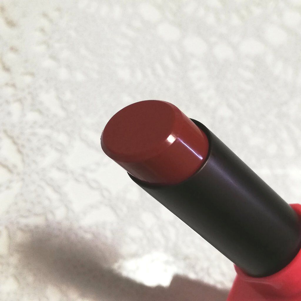 ケーキ リップスティック ルージュ アンリミテッド ラッカーシャイン/shu uemura/口紅を使ったクチコミ（2枚目）