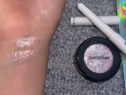 プリティー イージーグリッタースティック/unleashia/グリッターを使ったクチコミ(3枚目)