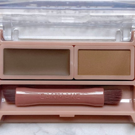 スタイリングデュアルアイブロウ/キャンメイク/アイブロウを使ったクチコミ(2枚目)