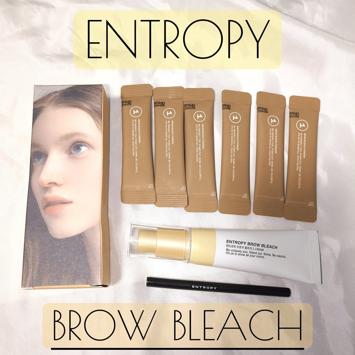 BROW BLEACH/ENTROPY/ブリーチ剤を使ったクチコミ(1枚目)