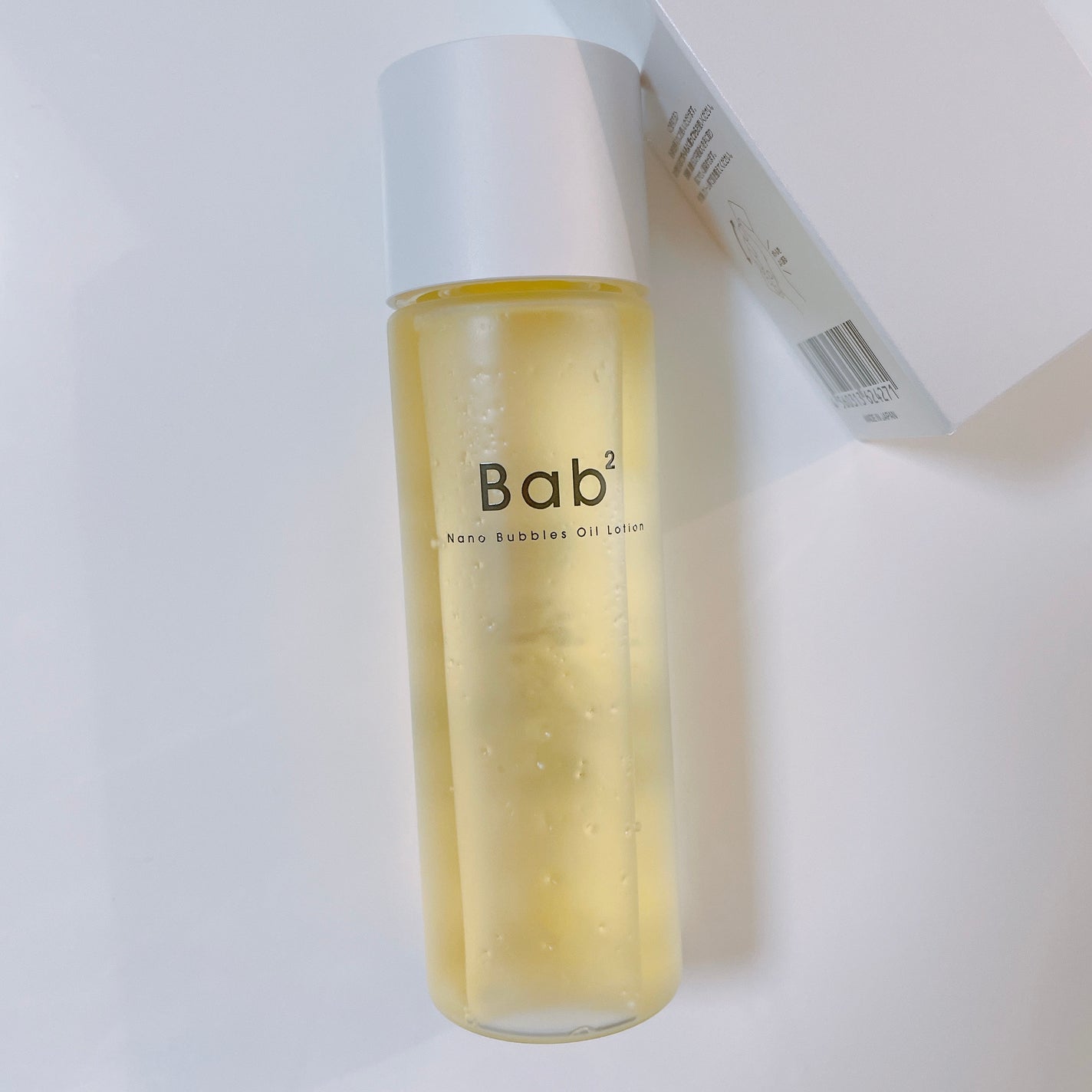 バブバブ ナノバブルオイルローション/Bab2/化粧水を使ったクチコミ(1枚目)