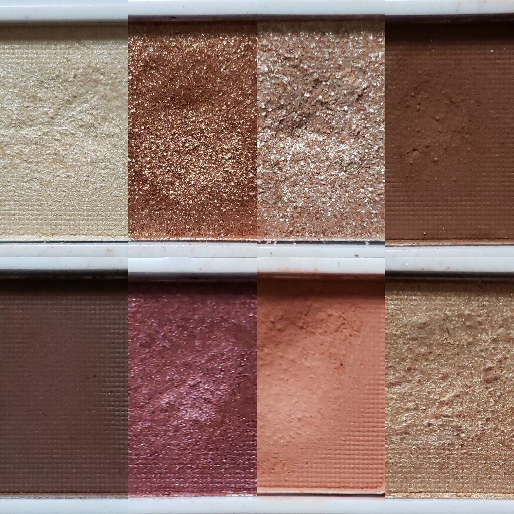 ミニチョコレートアイシャドウパレット/MAKEUP REVOLUTION/アイシャドウパレットを使ったクチコミ(2枚目)