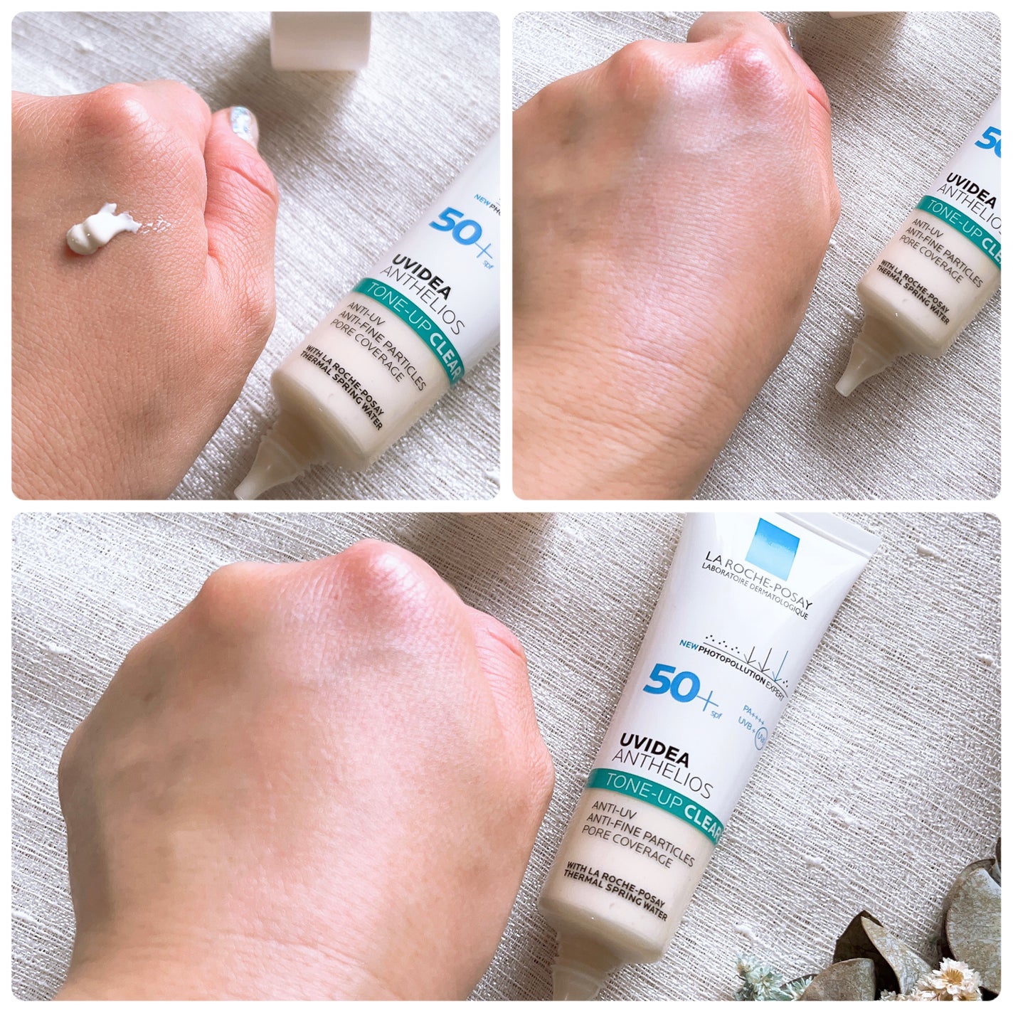UVイデア XL プロテクショントーンアップ ローズ/ラ ロッシュ ポゼ/日焼け止めクリームを使ったクチコミ(5枚目)