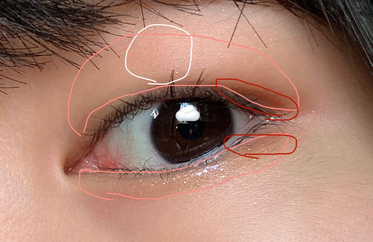 描くふたえアイライナー/CEZANNE/リキッドアイライナーを使ったクチコミ（3枚目）