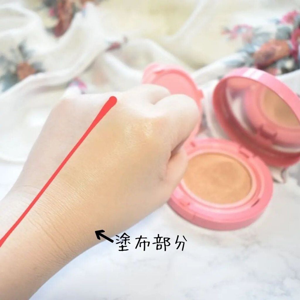 PERFECT RADIANT FIT CICAクッションファンデ/PRECIME/クッションファンデーションを使ったクチコミ(5枚目)