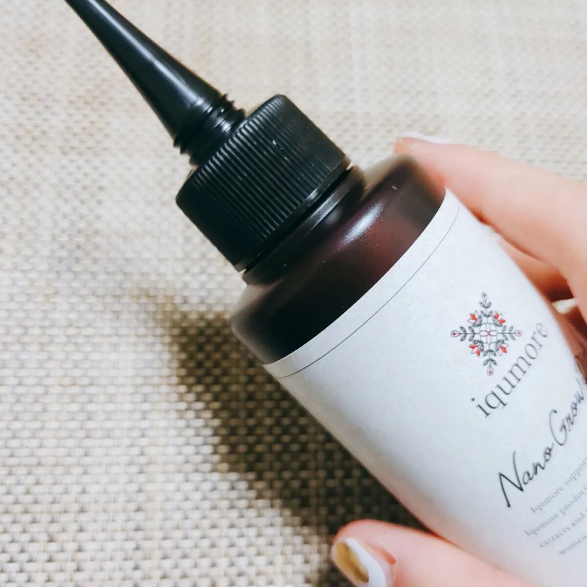 ナノグロウリッチ/iqumore/頭皮ローションを使ったクチコミ（2枚目）