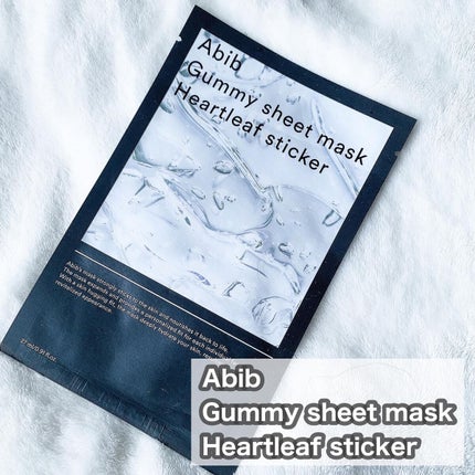 弱酸性pHシートマスク ドクダミフィット/Abib /シートマスク・パックを使ったクチコミ(4枚目)