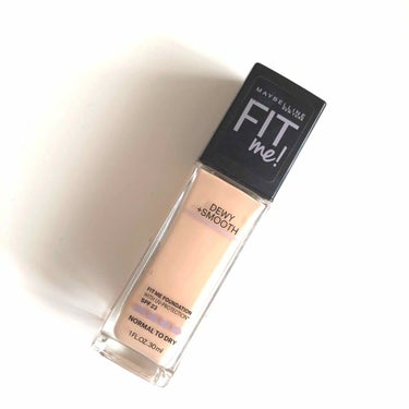 フィットミーリキッドファンデーション/MAYBELLINE NEW YORK/リキッドファンデーションを使ったクチコミ（1枚目）