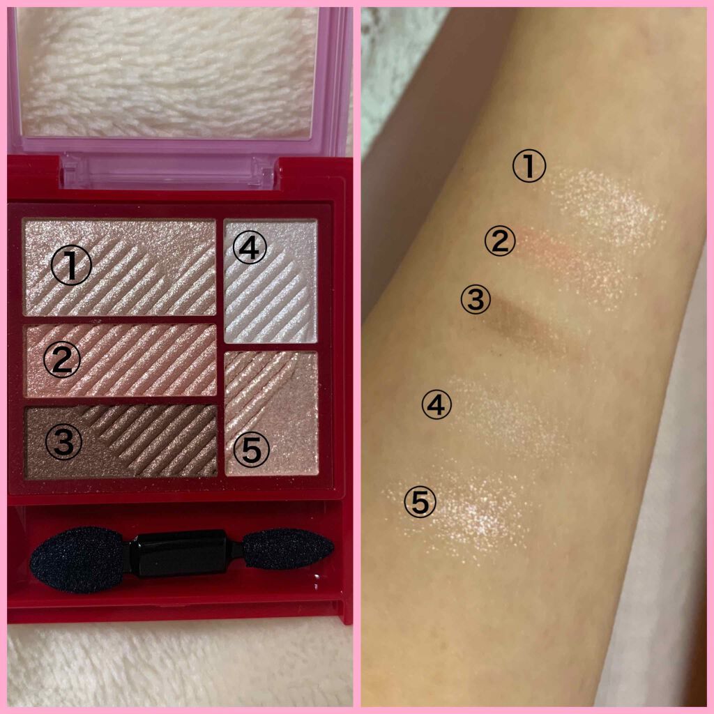 トリプルレシピアイズ/インテグレート/アイシャドウパレットを使ったクチコミ（3枚目）