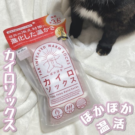 ぽかぽかカイロソックス/カイロソックス/暖かい靴下を使ったクチコミ(4枚目)