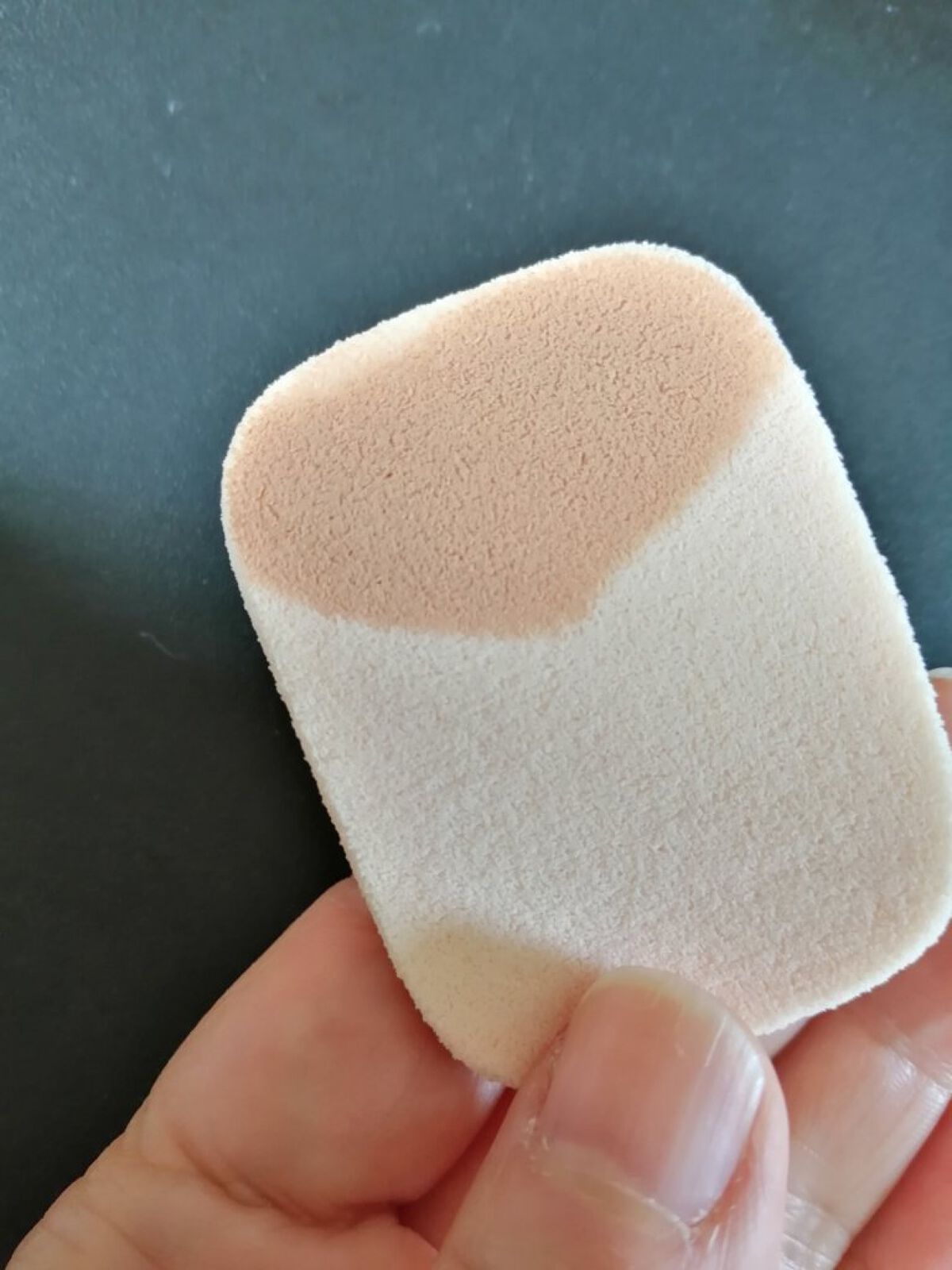 低刺激超やわらかコンパクトパフ 長角型(２ｐ)/SHOBIDO/パフ・スポンジを使ったクチコミ（2枚目）