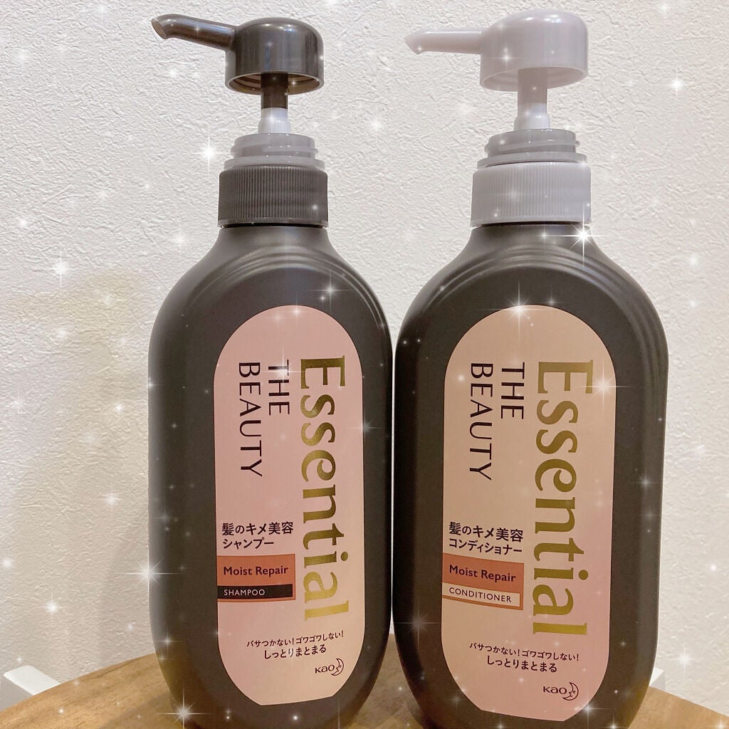 THE BEAUTY 髪のキメ美容シャンプー/コンディショナー<モイストリペア> /エッセンシャル/市販シャンプーを使ったクチコミ(1枚目)