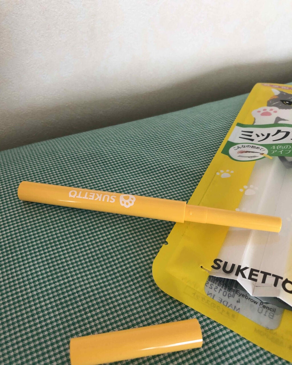 4色アイブロウペンシル/SUKETTO/アイブロウペンシルを使ったクチコミ(2枚目)