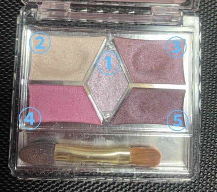 【旧品】パーフェクトスタイリストアイズ/キャンメイク/アイシャドウパレットを使ったクチコミ(2枚目)