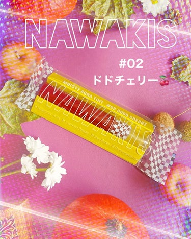 NAWAKIS MOISTY AURA TINT 02 DODO CHERRY/NAWAKIS/口紅の画像