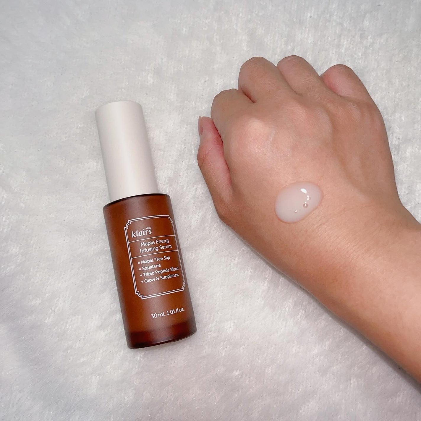 メープルエナジーインフュージングセラム/Klairs/美容液を使ったクチコミ(2枚目)