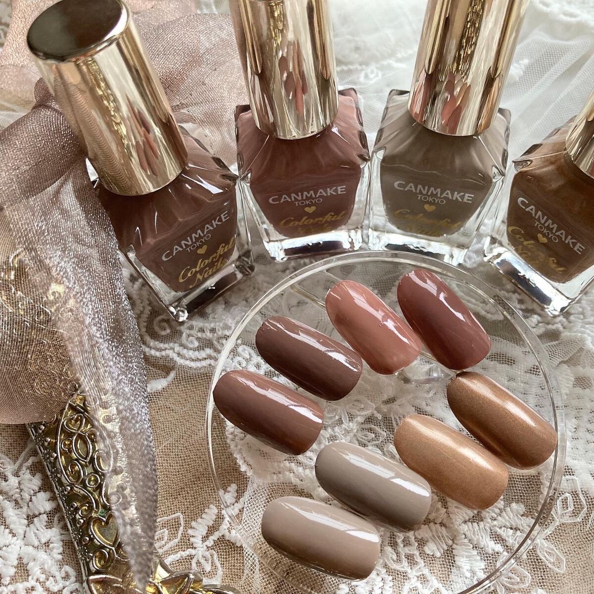 カラフルネイルズ/キャンメイク/マニキュアを使ったクチコミ(1枚目)