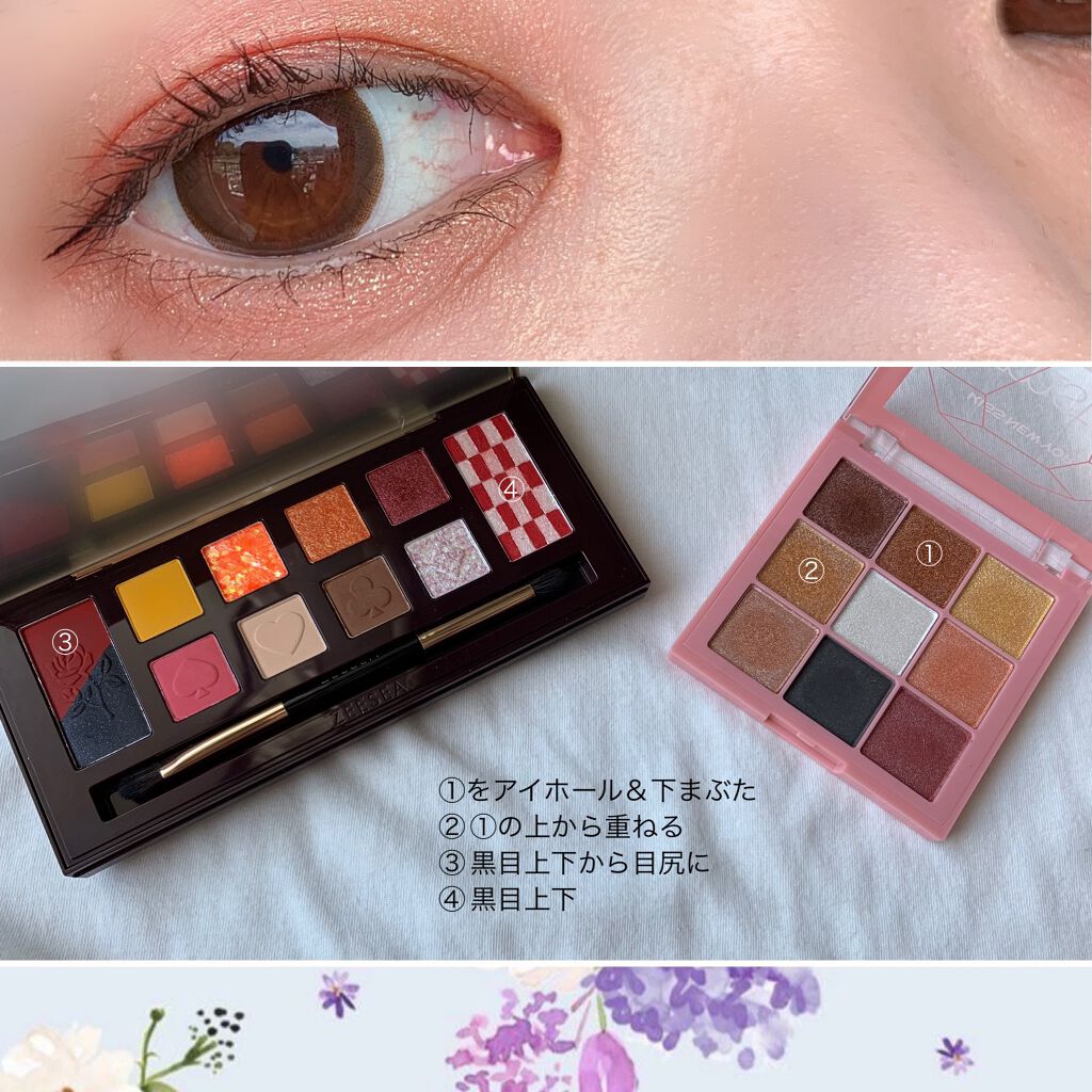 アリスドリームランドシリーズ 12色アイシャドウパレット（ZEESEA×大英博物館）/ZEESEA/アイシャドウパレットを使ったクチコミ（2枚目）