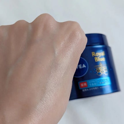 ニベア ロイヤルブルーボディクリーム うるおい密封ケア/ニベア/ボディクリームを使ったクチコミ(5枚目)