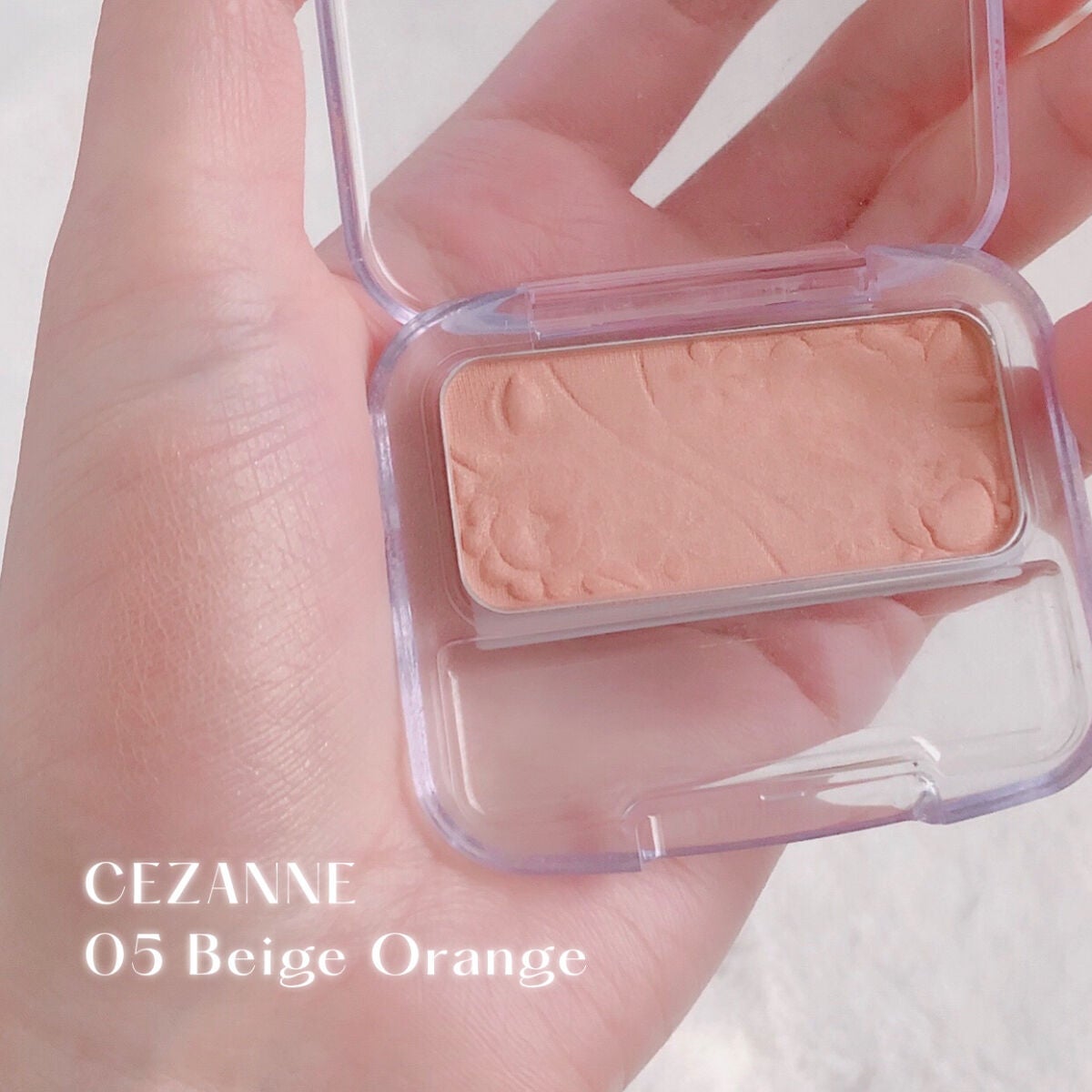 ナチュラル チークN/CEZANNE/パウダーチークを使ったクチコミ(3枚目)