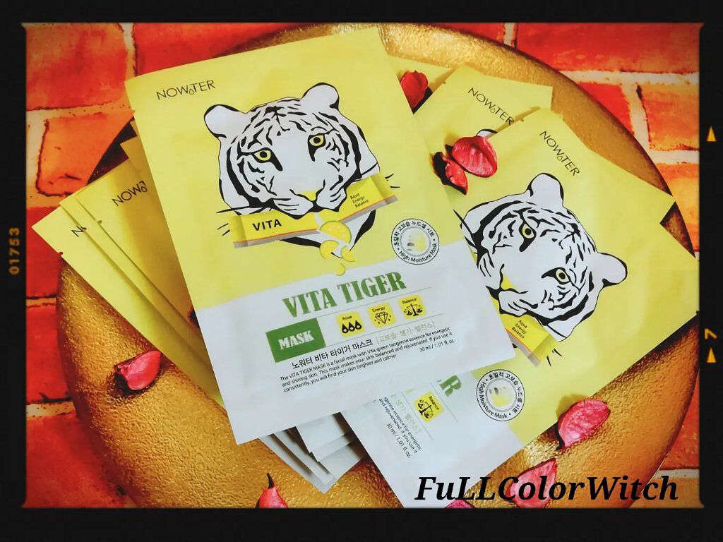 ビタタイガーマスク/NOWATER/シートマスク・パックを使ったクチコミ（2枚目）