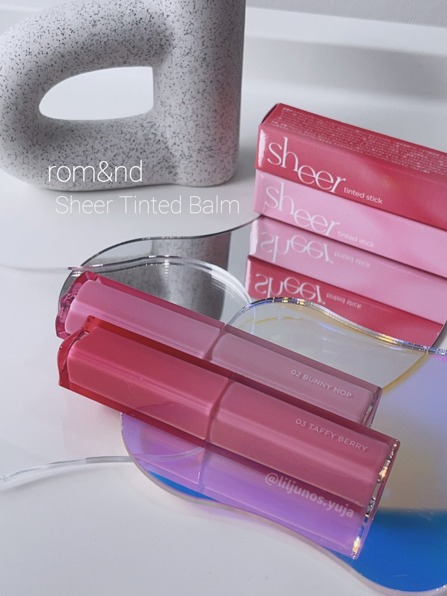 シアーティンテッドスティック/rom&nd/口紅を使ったクチコミ(1枚目)