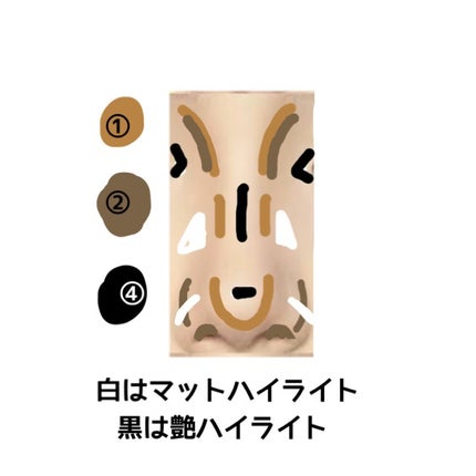 JUDYDOLL メリハリマスターパレット/JUDYDOLL/パウダーハイライトを使ったクチコミ(4枚目)