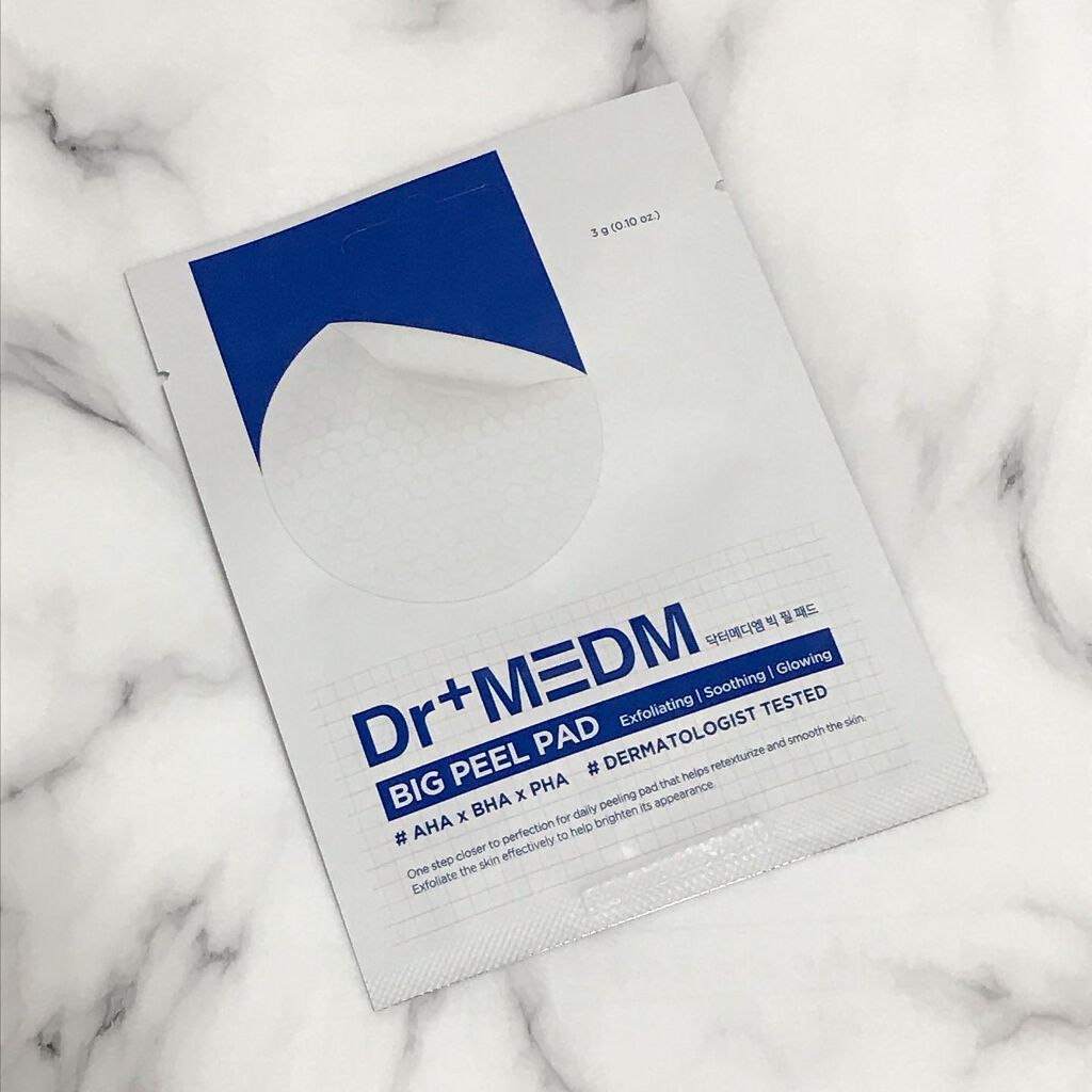 ビックピールパット/Dr+MEDM/トナーパッドを使ったクチコミ(2枚目)