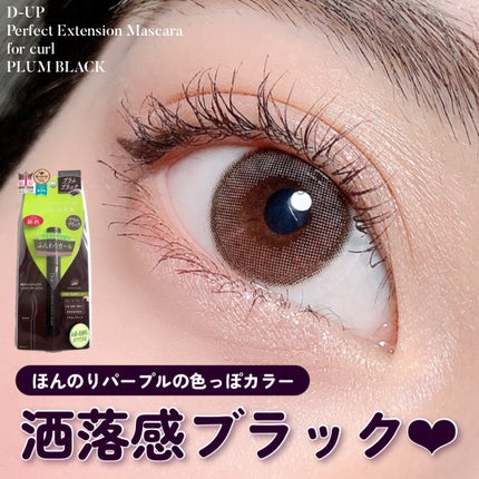 パーフェクトエクステンション マスカラ for カール/D-UP/マスカラを使ったクチコミ(1枚目)