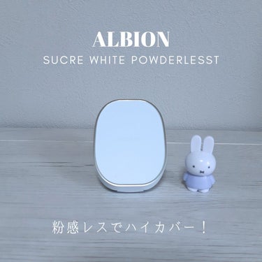 アルビオン シュクルホワイト パウダレスト ケース/ALBION/プレストパウダーを使ったクチコミ（1枚目）