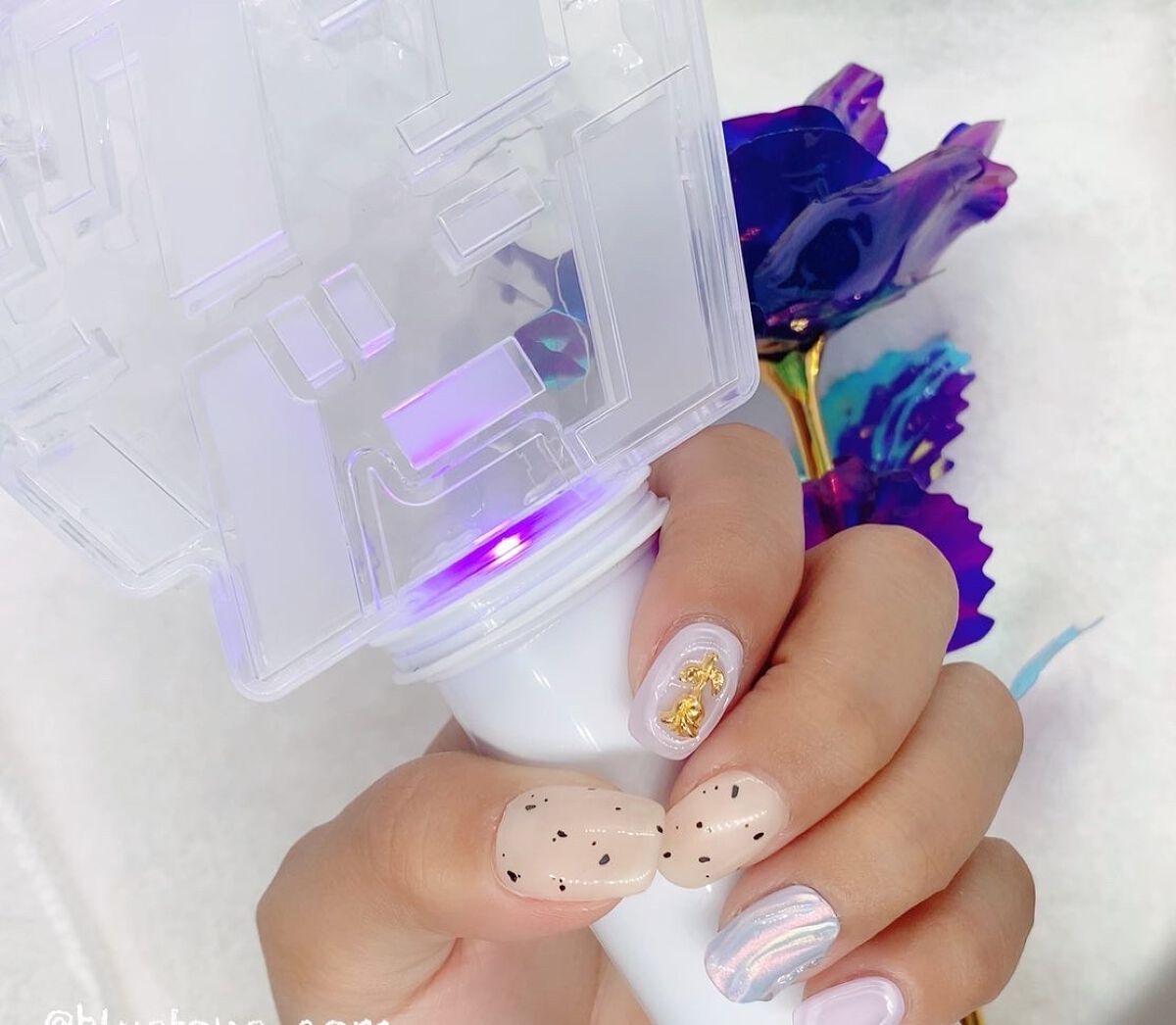 ジェルネイル(ライト対応)/セリア/ジェルネイルを使ったクチコミ(9枚目)