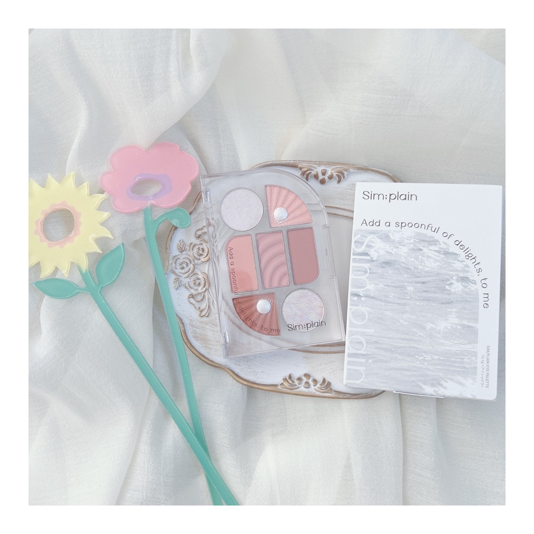 シンプレイン アイパレット/Sim;plain/アイシャドウパレットを使ったクチコミ（3枚目）